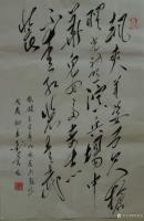 艺术家刘书友日记:书法作品:飒爽英姿五尺枪，曙光初照演兵场。中华儿女多奇志，不【图0】