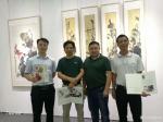 甘庆琼荣誉-深圳会展中心《甘庆琼中国画作品展》第一天，感谢各界朋友和同行【图3】