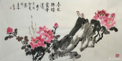 田君才日记-一组国画大写意荷花,【图12】