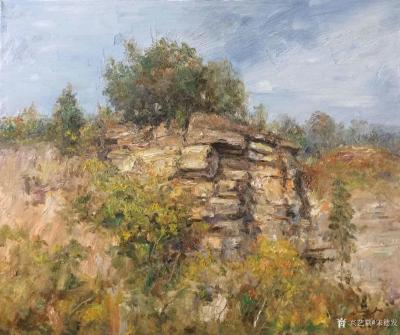 宋德发日记-风景油画近作，山区风景系列，敬请欣赏，如需订制，请戳头像私聊。【图2】