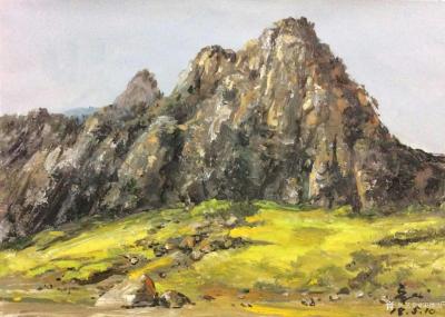 宋德发日记-风景油画近作，山区风景系列，敬请欣赏，如需订制，请戳头像私聊。【图3】
