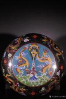 艺术家东方古玩城堡收藏:清代“大清乾隆年制”款 铜胎景泰蓝文房盒、
此件藏品取精铜【图4】