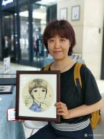 艺术家刘晓宁日记:我画画更注重神韵的刻画，内心世界的表达。
艺术是什么？
【图1】