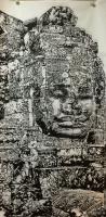 艺术家马培童日记:十四，“我爱上吴哥，走近佛陀”
  自从我爱上了吴哥窟，画【图3】