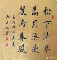 艺术家郭大凯日记:大凯书法《有足春随惠风至无怀人合盛时生》，《仰众妙而绝思，终【图2】