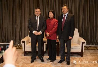 马培童生活-4月28日上午在北京国家会议中心 ，大美无彊，共通共享、一带一路国际文化交流活动【图1】