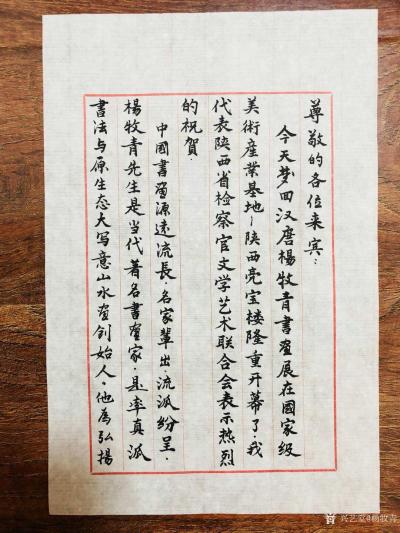 杨牧青日记-2013年11月“墨映盛世·杨牧青书画全国巡展”系列之“梦回汉唐·杨牧青书画作品【图2】