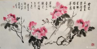 田君才日记-一组国画大写意荷花,【图19】