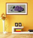 何跃起日志-国画牡丹扇面3幅，附上墙效果图，家庭有画，氛围完全不同了，艺【图4】