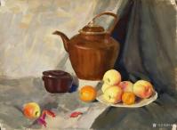 艺术家叶向阳日记:翰墨颂中华:1984年6月在天津美术学院上学时课堂色彩静物习【图0】