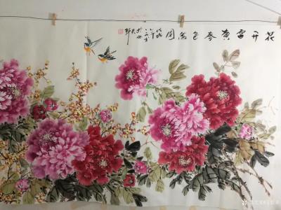 王长泉日记-又是20张牡丹图。。不停地忙活。。几乎没有一点属于自己的时间。。。痛苦并快乐着【图3】