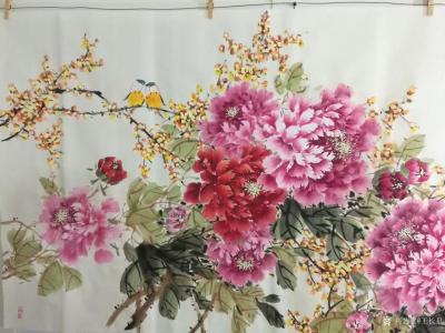 王长泉日记-又是20张牡丹图。。不停地忙活。。几乎没有一点属于自己的时间。。。痛苦并快乐着【图5】