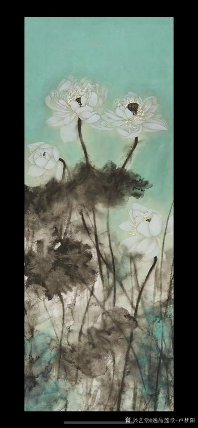 逸品莲堂-卢梦阳日记-春耕于晨.秋获于夕. 业精于勤荒于嬉，早安！这是一对儿精品新作130x170cm【图1】