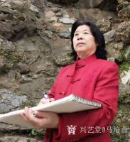 艺术家马培童日记:十六人学张仃老师写生理念，铸李可染老师逆光法。
  焦墨，【图0】