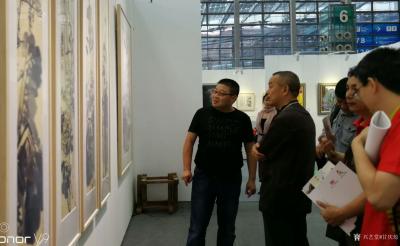 甘庆琼日记-深圳*《甘庆琼中国画作品展》期间，老前辈王子武先生，深圳美协主席、关山月美术馆馆【图3】