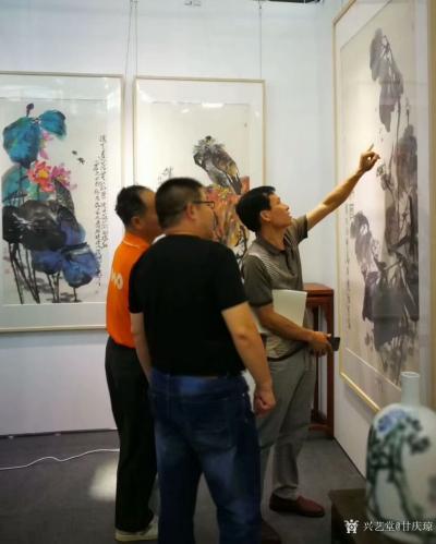 甘庆琼日记-深圳*《甘庆琼中国画作品展》期间，老前辈王子武先生，深圳美协主席、关山月美术馆馆【图5】