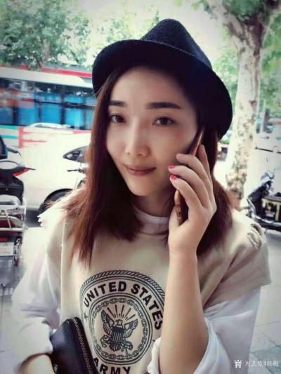 韩梅日记-为美女画肖像，有兴趣的话，你也可以提供照片，订制哦。【图1】