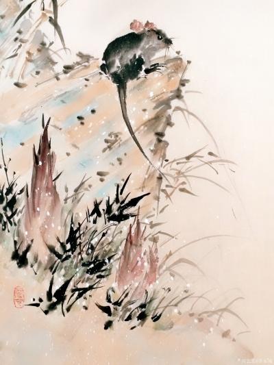 李亚南日记-竹林鼠趣图【图3】