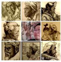 艺术家何学忠日记:独具神威令妖魅丧胆，
别生慧眼看善恶分明。
【百馗楼】冬【图0】