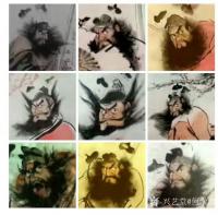 艺术家何学忠日记:独具神威令妖魅丧胆，
别生慧眼看善恶分明。
【百馗楼】冬【图1】