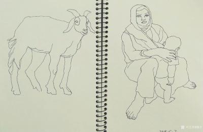 魏杰日记-我的人物素描画，敬请欣赏【图8】