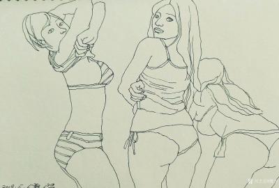 魏杰日记-我的人物素描画，敬请欣赏【图9】