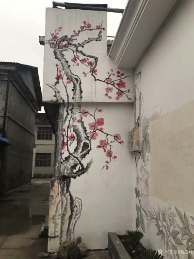 粟盛林日记-张家界酒楼壁画！室内室外壁画完工！【图2】