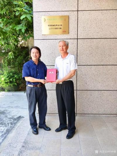 叶仲桥荣誉-今天吉日吉时、中国国画院副院长、中国国画院岭南分院院长王维星先生前来为云浮写生创【图3】