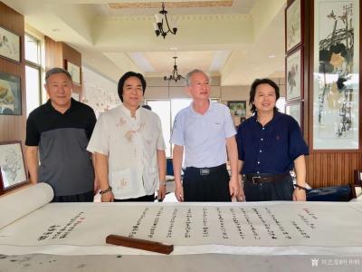 叶仲桥荣誉-今天吉日吉时、中国国画院副院长、中国国画院岭南分院院长王维星先生前来为云浮写生创【图7】