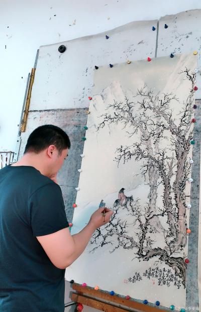 李亚南日记-雪山行旅图【图3】