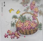 韩梅日志-工笔花鸟画欣赏《神仙伴侣》，《丰盈》，《清趣》，尺寸60×6【图2】