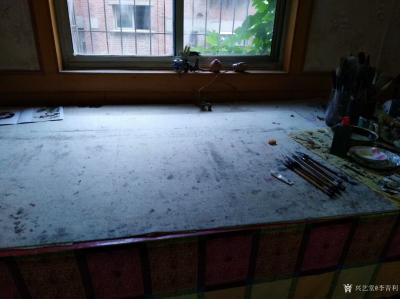 李青利日记-一批国画花鸟小品订单完美绘制结束，这个画案半月不用，收拾东西出去转转【图6】