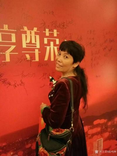 陈鸣婵日记-最近创意作品与你分享，有点穿越时空:《悟道》《童年》《古城》。【图4】