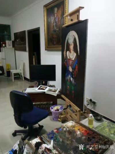 杨洪顺日记-我把青春全涂抹到油画布上去了，不做快餐文化，坚持工匠精神，继续深入修改。好的绘画【图7】