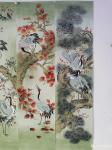 胡记领日志-工笔绘画，走进万家。四屏风:春,夏,秋,冬，松鹤延年。30x【图2】