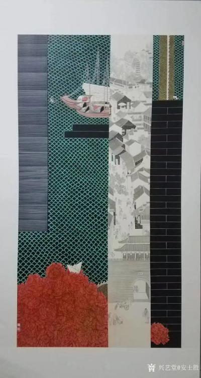 安士胜生活-西青区书画创研班上课继续进行中，今天请到的是著名工笔画家、国展高手、职业画家张发【图4】