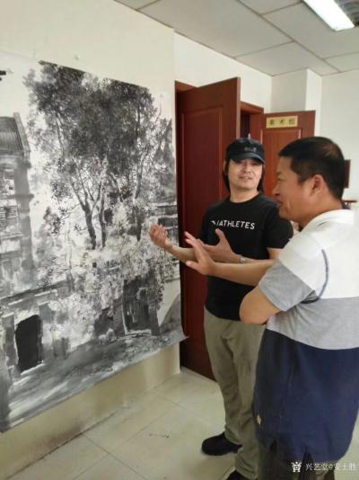 安士胜生活-西青区书画创研班上课继续进行中，今天请到的是著名工笔画家、国展高手、职业画家张发【图7】