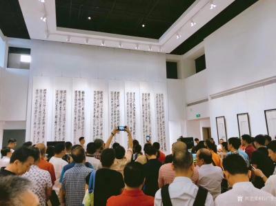 石广生收藏-梅兰竹菊皆美，诗书画印俱佳。祝贺广州市美术家协会主席周国城先生书画展开幕。【图2】