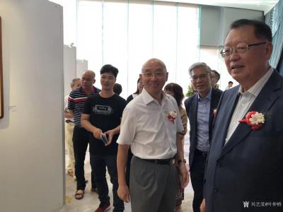 叶仲桥日记-昨天下午吉时，由广东省艺术品行业协会和广东省粤港澳合作促进会文化传播委员会主办，【图4】