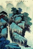 艺术家孙逢春日记:江南写生系列（18）
国画山水画《太湖西山》2004年作品【图0】