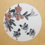 杨凌生活-一套写意小鸡完成，38:38c m，喜欢可以定制哦！【图1】