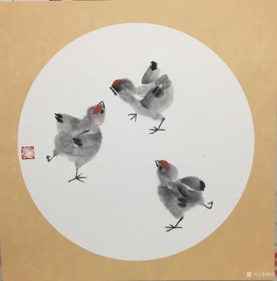 杨凌生活-一套写意小鸡完成，38:38c m，喜欢可以定制哦！【图7】