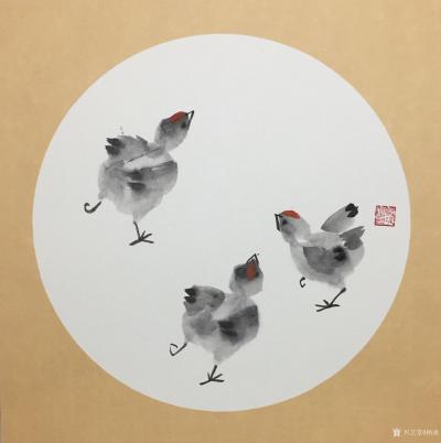 杨凌生活-一套写意小鸡完成，38:38c m，喜欢可以定制哦！【图9】