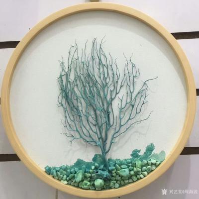 周海波日记-干花实物画！傲然挺立不失风骨！直径30.30/60.60cm。敬请欣赏【图3】