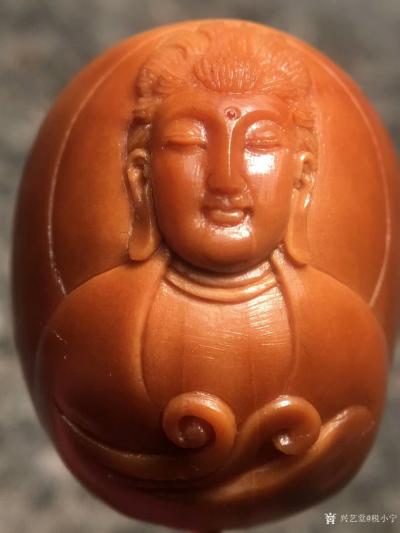 税小宁日记-最美观音法像核雕精品一套,尺寸2.1*2.5 cm，请欣赏，欢迎订制收藏。【图5】