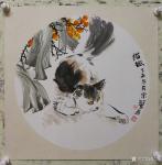 韩宗华日志-一直发葡萄，都以为我只会画葡萄，今天换换口味，分享几幅国画动【图3】