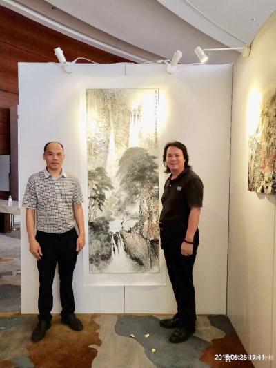 叶仲桥日记-这次澳门画展，得到省文化厅、省艺术品行业协会、广东省粤港澳合作促进委员会文化传播【图7】