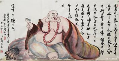 尚建国日记-用一颗善心处世，
留些许余地做人。
大自在弥勒佛：自古人生最忌满，半贫半富半【图2】