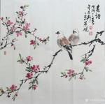 吴景砚日志-国画写意花鸟画《富贵神仙》，《春语》，《寒香》，《香雪》，《【图2】