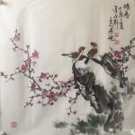 吴景砚日志-国画写意花鸟画《富贵神仙》，《春语》，《寒香》，《香雪》，《【图5】